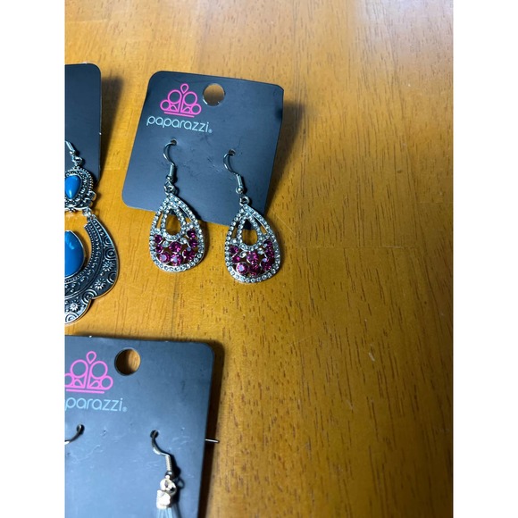 NWT Set of 5 Paparazzi Dangle Earrings - Picture 5 of 5